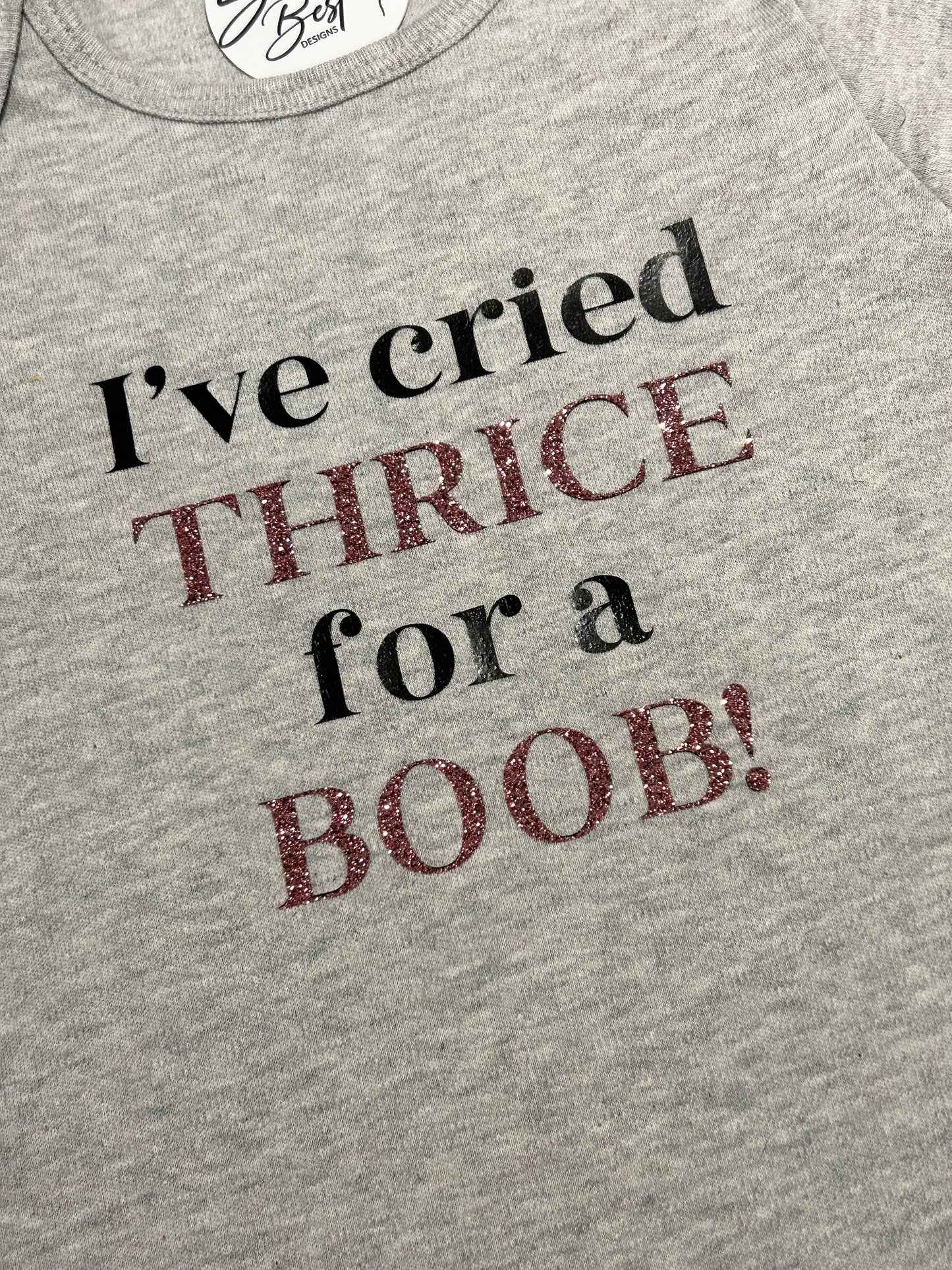 I’ve Cried Thrice Onesie
