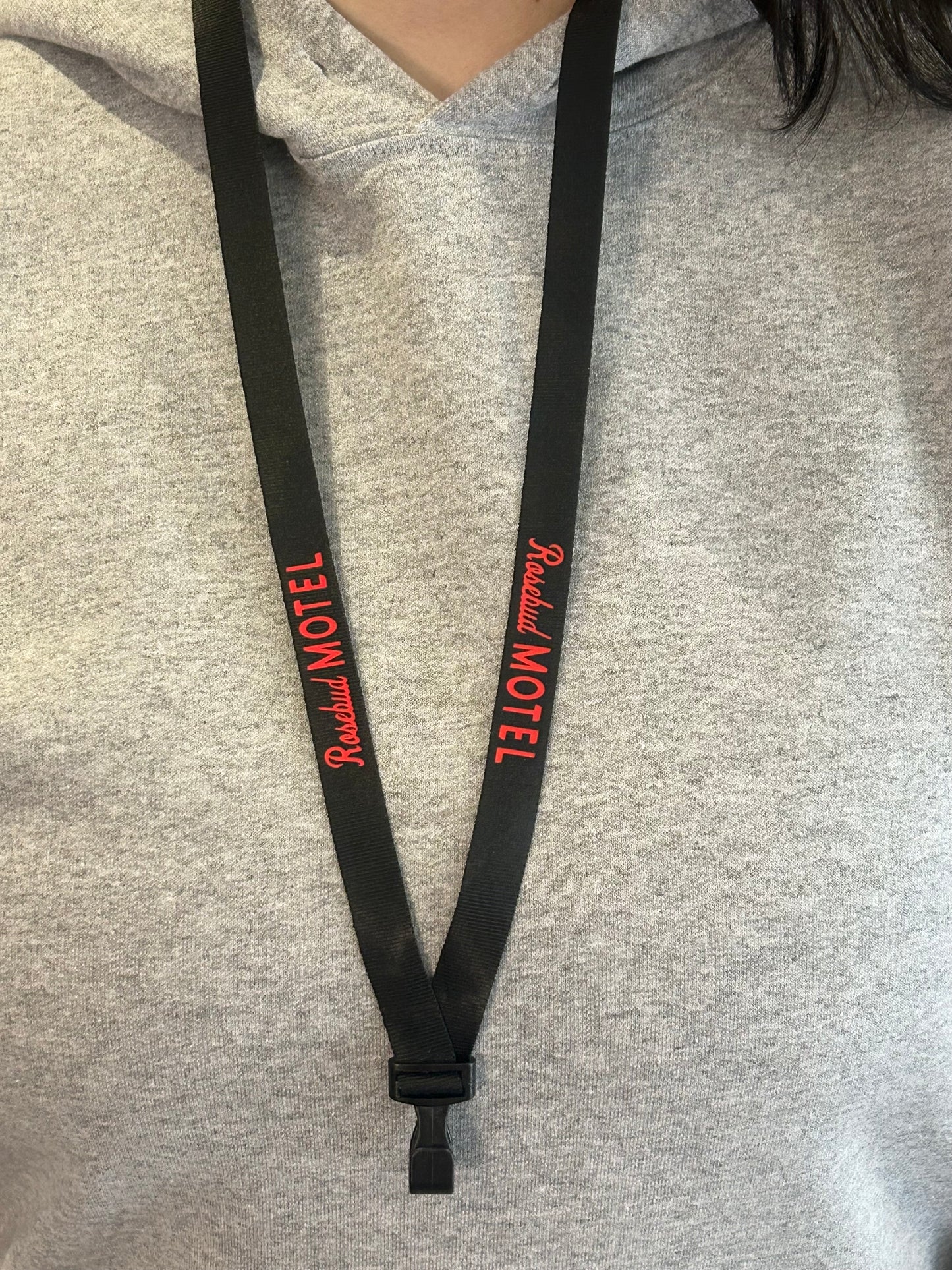 Rosebud Motel Lanyard