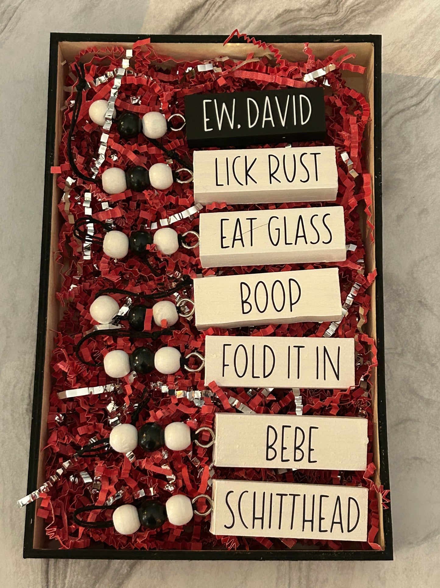 Quote Ornaments (set)