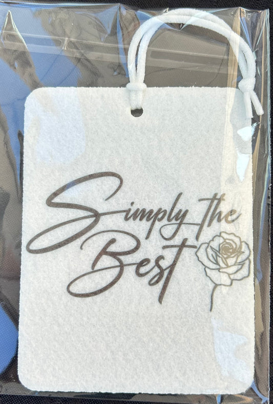 Simply the Best Air Freshener (scentless)